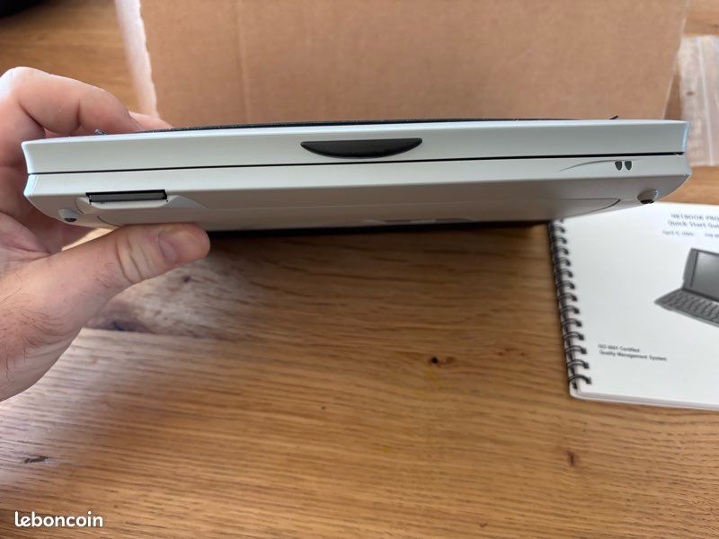 Psion Teklogix NETBOOK PRO – Windows CE – Rare ordinateur de collection – Guide + stylet (image 5)