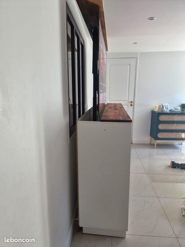 Ensemble TV Samsung OLED 65" (S93D) + Meuble sur mesure avec ascenseur motorisé (image 7)