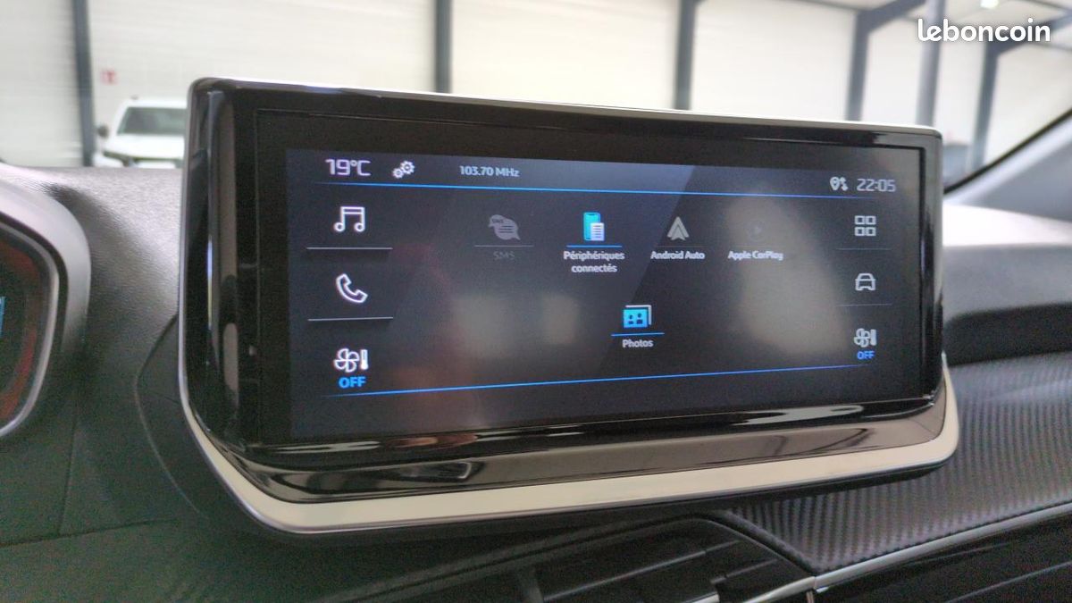 PEUGEOT 208 HYBRID 110 CH BVA E-DCS6 STYLE 0KM REMISE 26% CARPLAy (image 13)