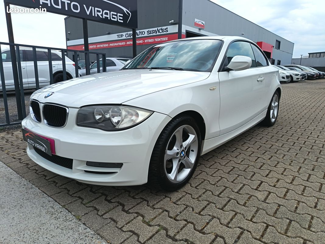 BMW Série 1 118d 143cv E82 Coupe Clim Régulateur Feux Auto Jantes 17 Radar AR 2.Main Garantie 12 Mois (image 1)