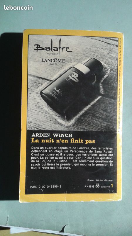 Série noire n°1899 La nuit n'en finit pas (image 2)