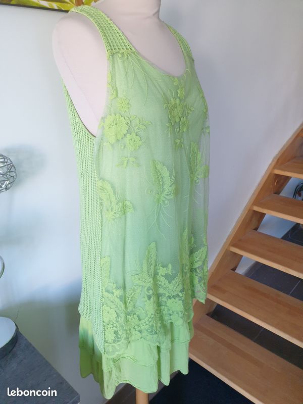 Jolie robe d'été verte 🌿 👗 (image 5)