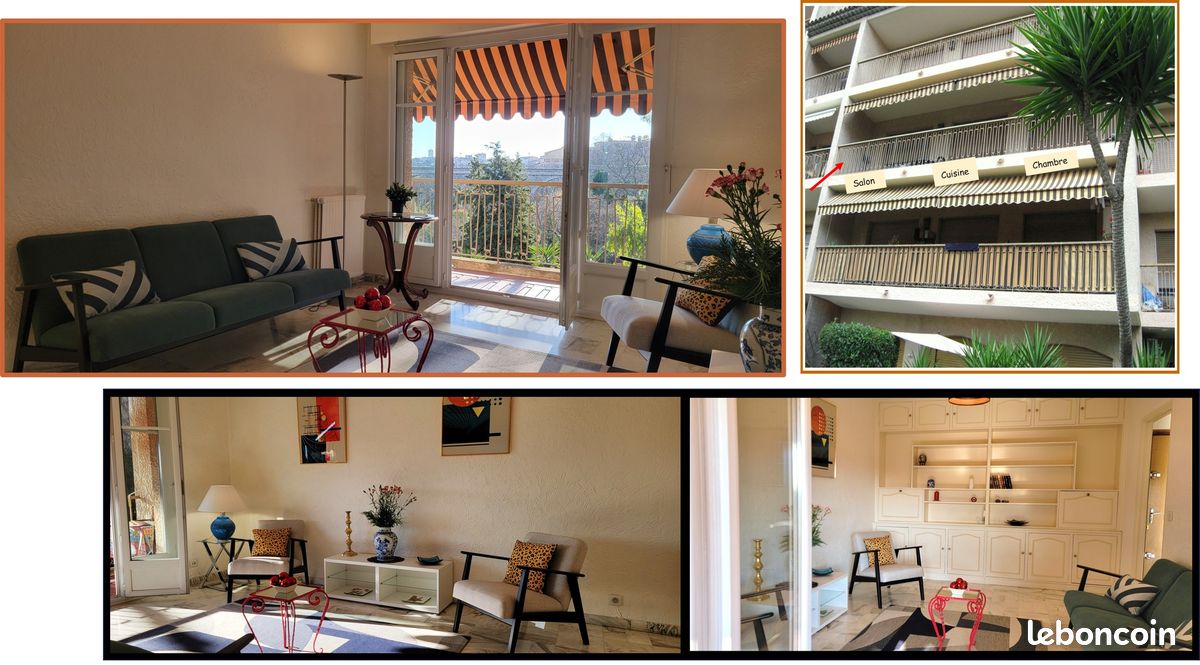 Appartement 2 pièces 50 m² · à Vence · 50 m² · 990 €
