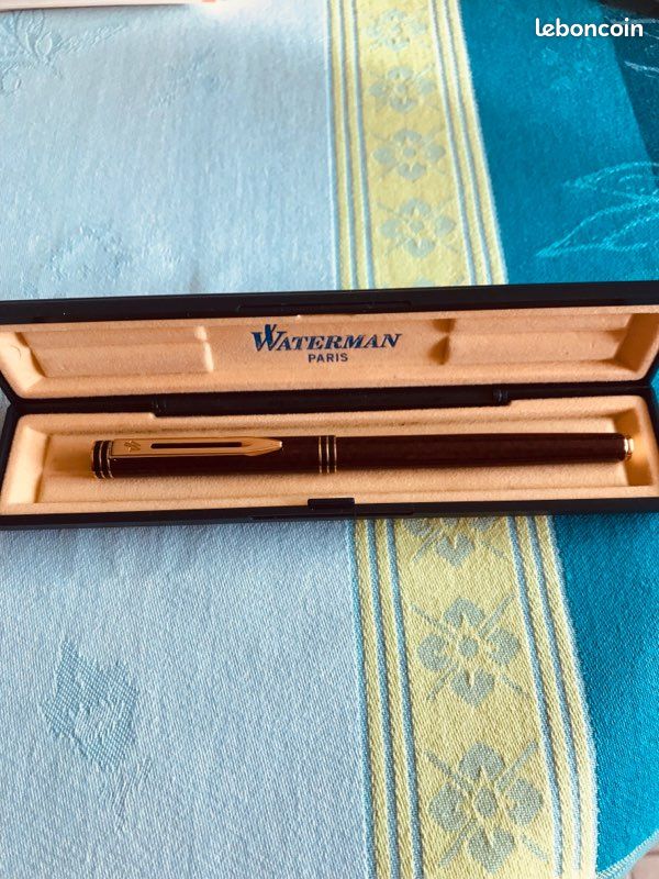 Stylo Plume Waterman Vintage En Or – Collection Classique – Occasion, état à Vérifier