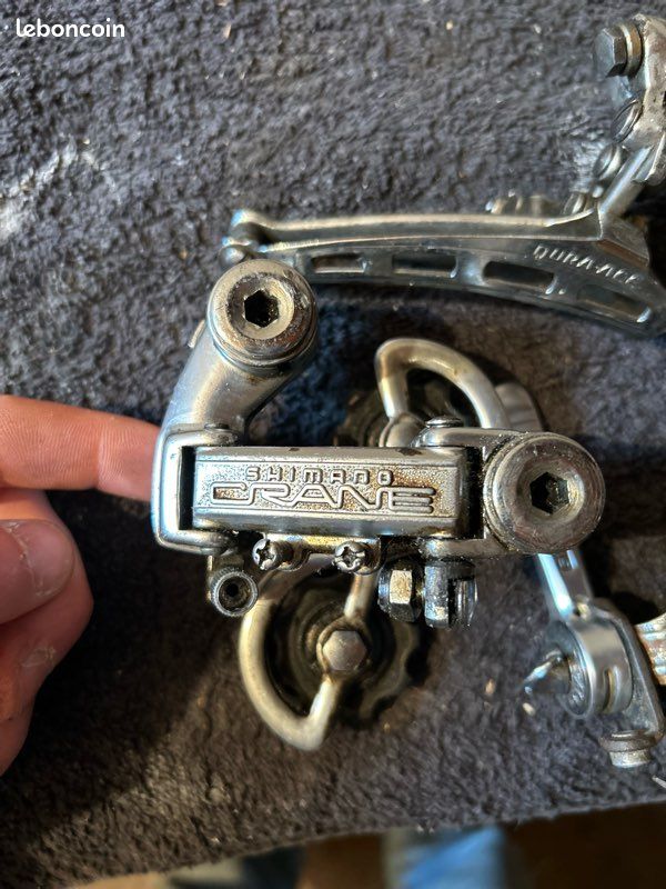 Groupe Shimano Crane D-501 et dura ace Équipements vélos