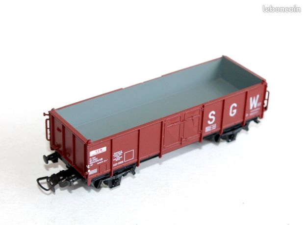 Piko ho 5452610/5/69 wagon tombereau, transport minerais tchecoslovaquie csd 412 - Collection