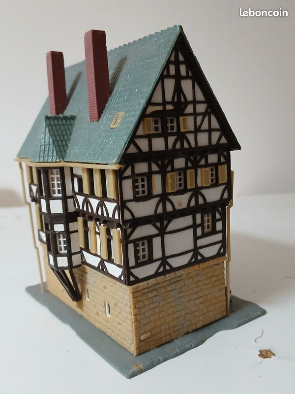HO 1/87 MAQUETTE Vollmer Immeuble De Ville Occassion EUR 24,50 - FR