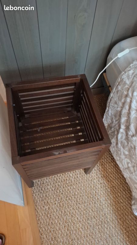 Panière à linge en bois IKEA (image 3)