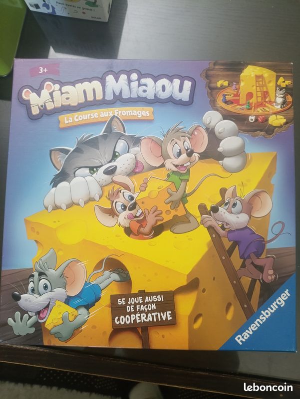 Miam miaou la course aux fromages | jeux de societe | jouéclub