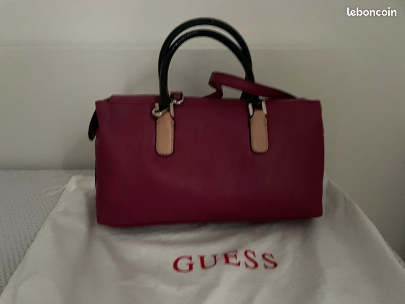 Sac à main Guess rose fuchsia (image 2)