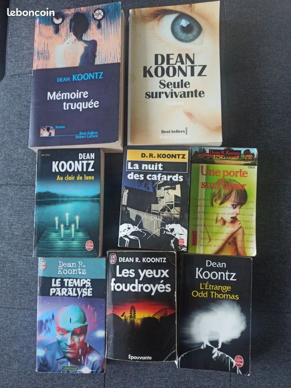 Lot Dean koontz (image 1)