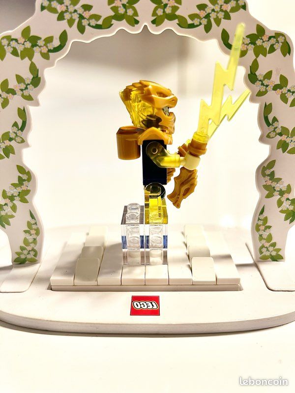 LEGO Ninjago / Crystalized - Figurine Jay (Golden Dragon) - njo797 - Complet (image 3)