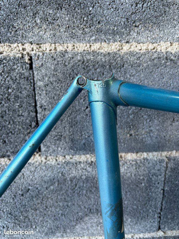 NOS OLMO FORMA COLUMBUS GENIUS CADRE ACIER VINTAGE VÉLO DE ROUTE NEUF