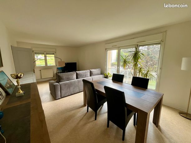 T2 meublé 62 m2 avec parking et cave-Malzéville Rives de Meurthe