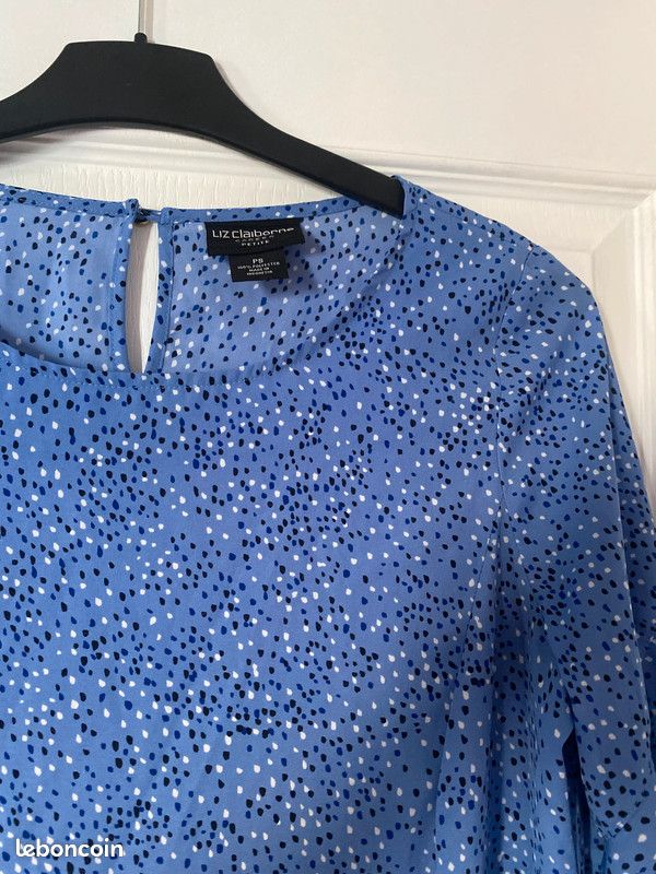 Chemisier bleu Liz Claiborne (image 3)