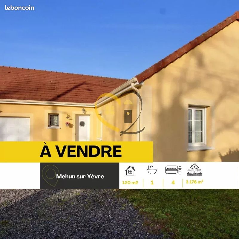 Maison 5 pièces 120 m² · à Mehun-sur-Yèvre · 120 m² · 220 000 €