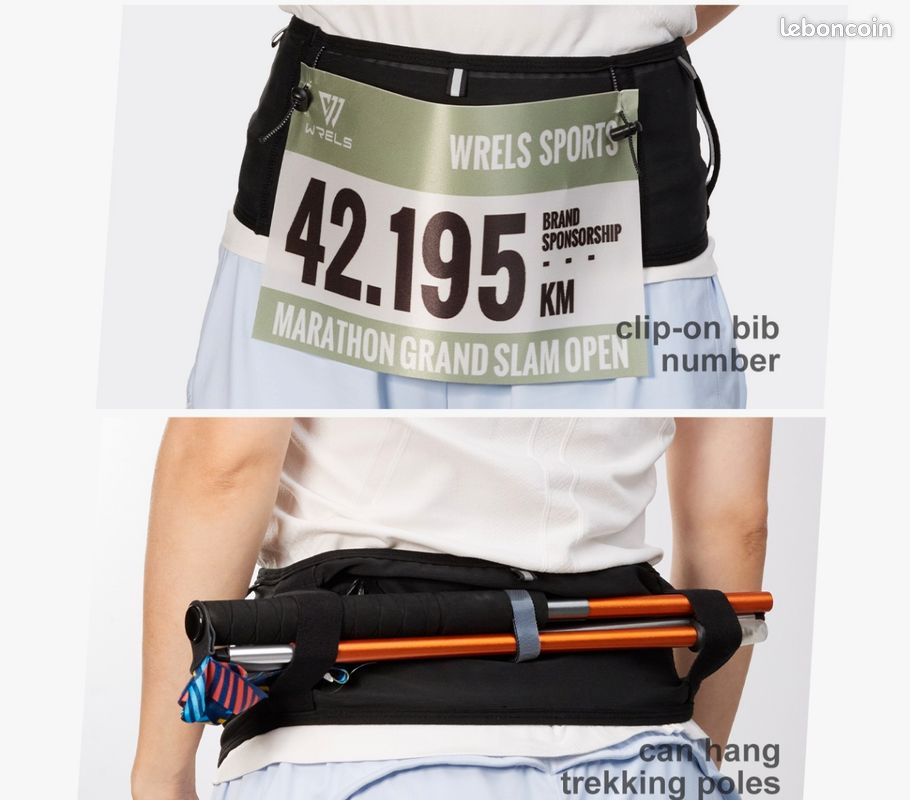 Ceinture hydratation running taille S (image 3)