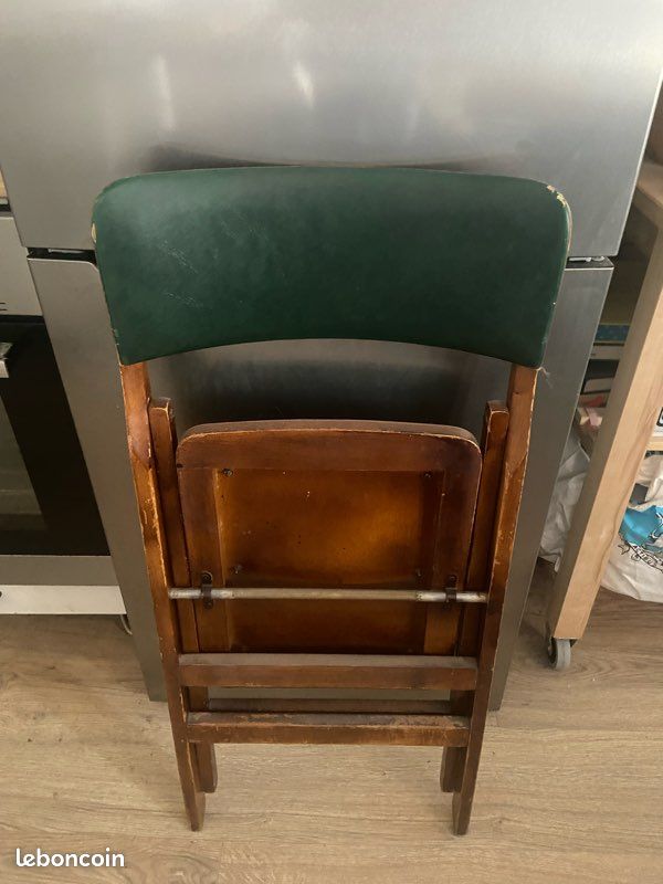 Chaise pliante vintage (image 3)