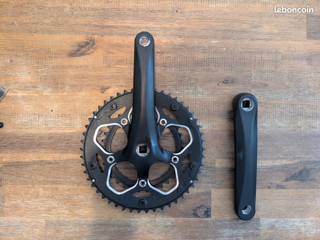 Axe Carré Pedalier Shimano Compact 50 34 PEDALIER ROUTE COMPACT 50