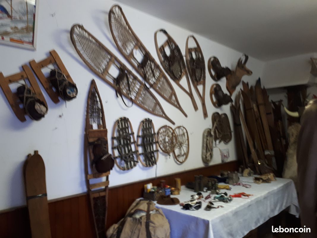 Ski ancien - Collection / musée ski et matériel de montagne (image 8)