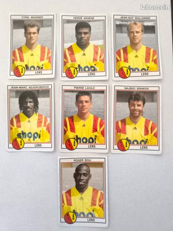 37 WILHELMUS GORTER CAEN PANINI FOOT 93 1993 FRANCE L1 FOOTBALL