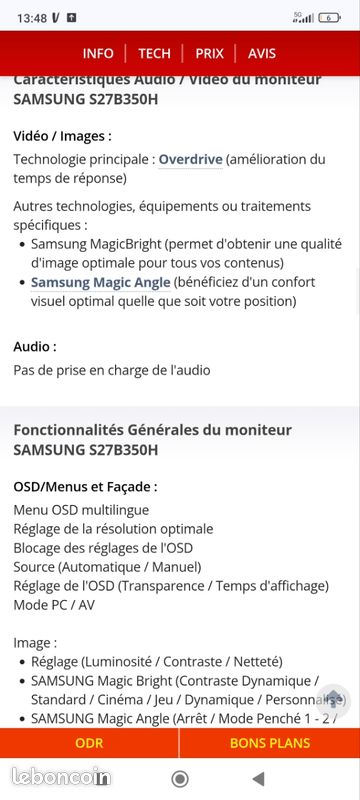 Écran ordinateur Samsung (image 6)