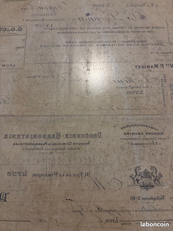 Pierre de lithographie (image 3)