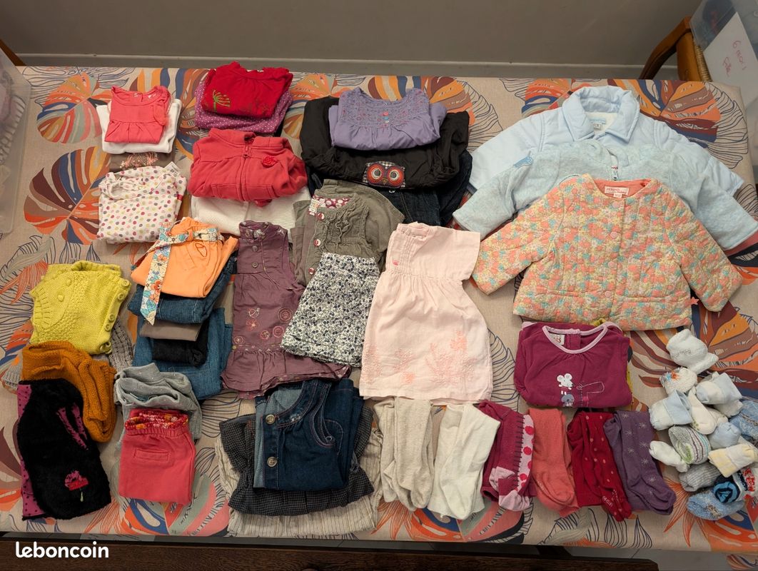 Lot de vêtements fille 3 mois automne hiver (image 1)