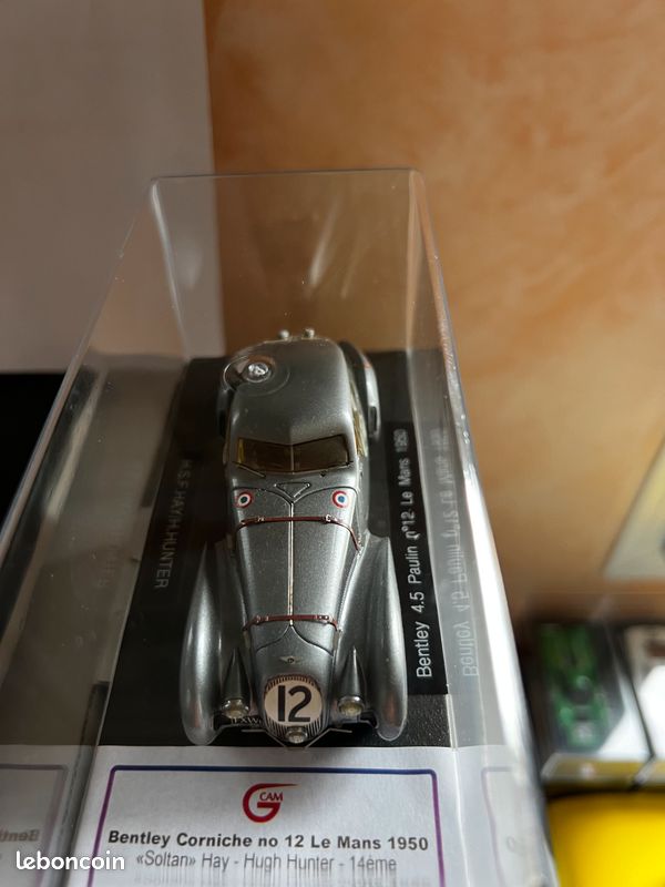 Modellautos Bentley Corniche 1/43 Spark No.12 24h Le Mans 1950 Soltan-Hay/H.Hunter