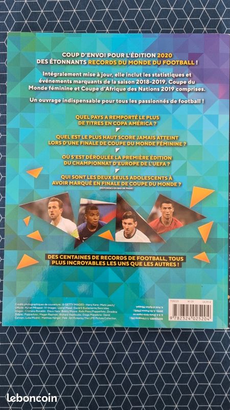 World Football Records 2020 : Radnedge, Keir