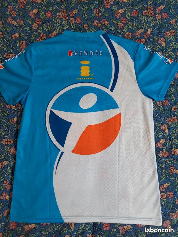 Maillot cyclisme vintage Nalini Bouygues Telecom Time Protour Vendée