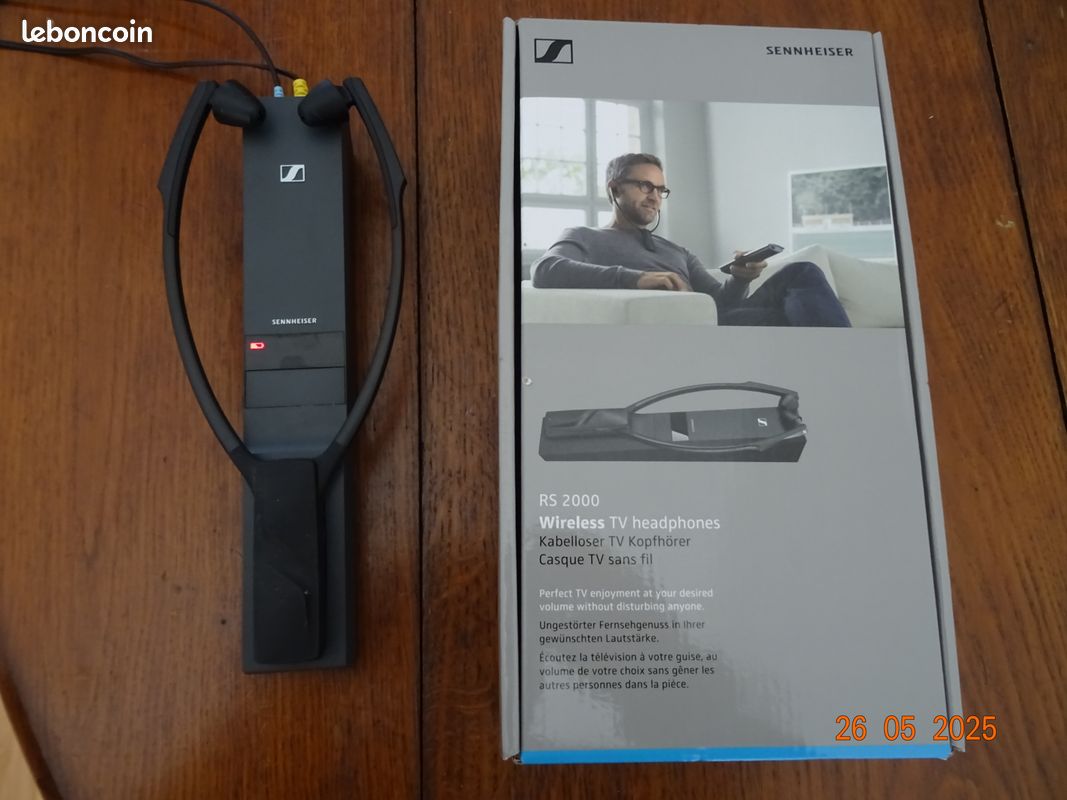 Vends Casque TV sans fil SENNHEISER (Comme Neuf) Photo, audio