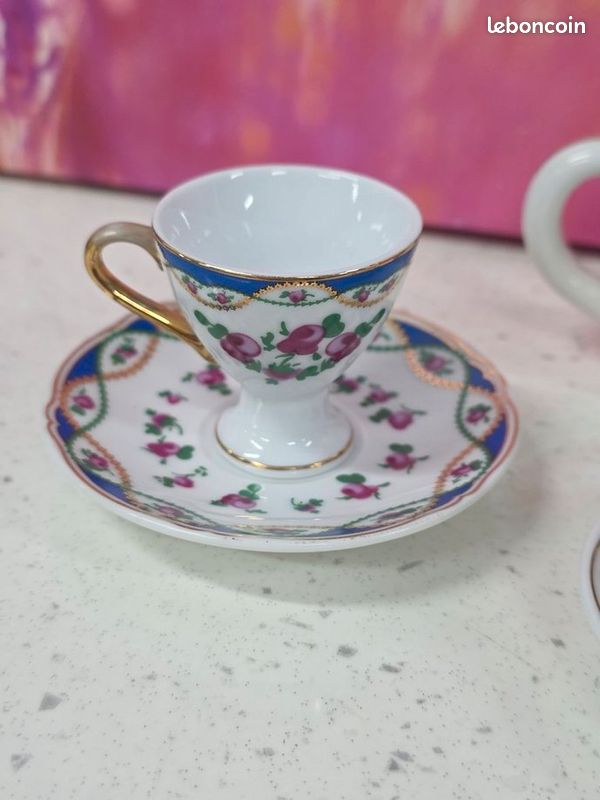 Service a café porcelaine Raynaud