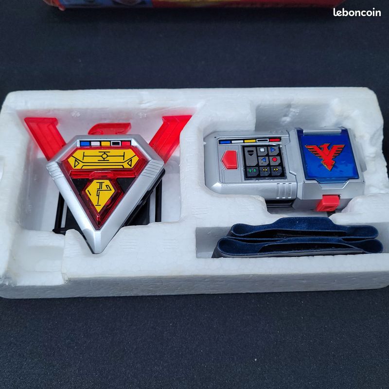 Figurine Sentai Jetman Rouge Bandai Vintage 1990 - Métal