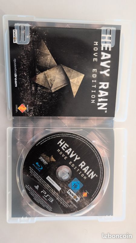 Heavy Rain Move édition PS 3 COMPLET AVEC DLC OFFERT SUPER ETAT