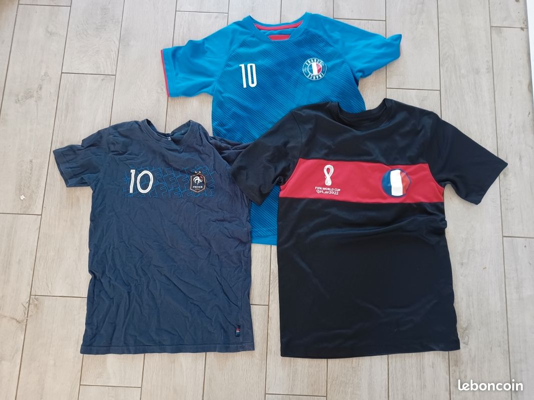 Lot 3 T-shirts Foot France (image 3)