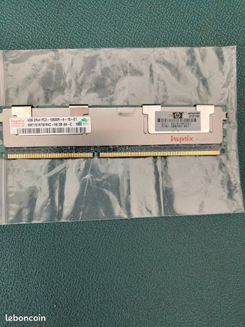 Mémoire RAM 4 Go DDR3 Pour HP-Compaq Pavilion G5460fr - PC3-10667 - Neuf Garantie à Vie