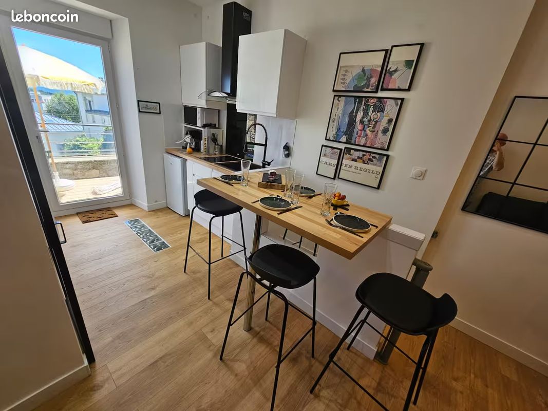 Studio calme Brest, hypercentre avec terrasse privée (image 5)