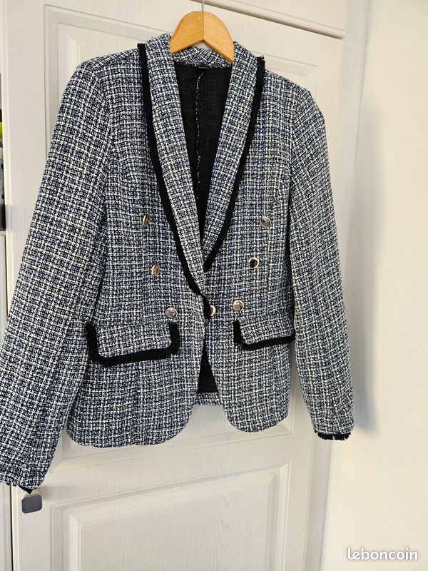 Veste Tweed Shein Femme Veste Veste En Tweed Shein T38/40 Neuve