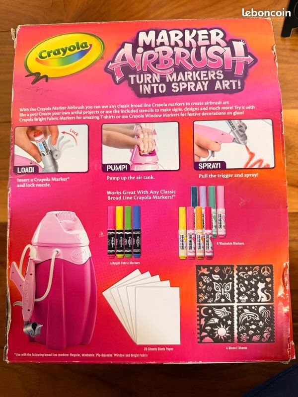 Airbrush kit enfant crayola (image 4)