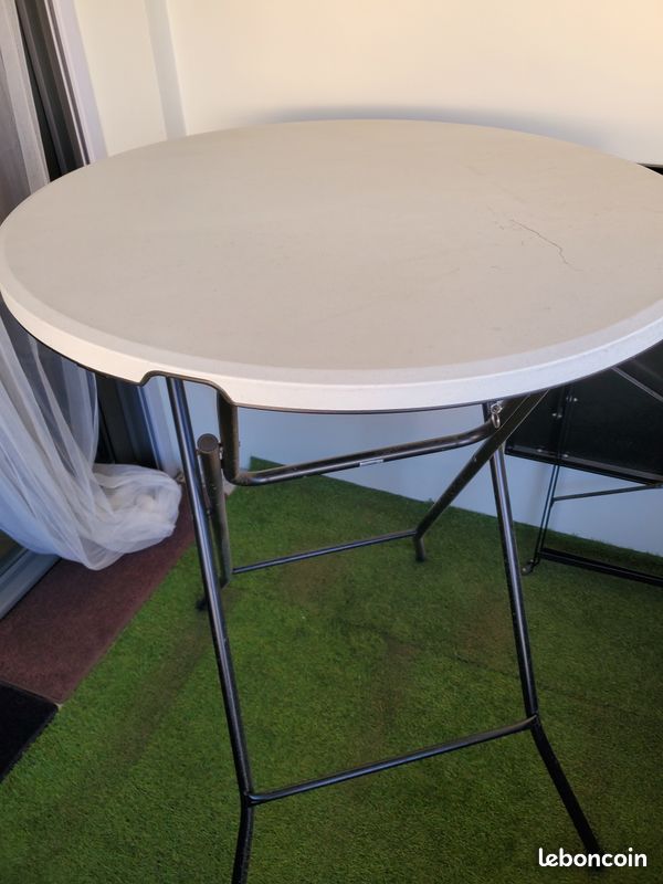 Table haute pliante (image 2)