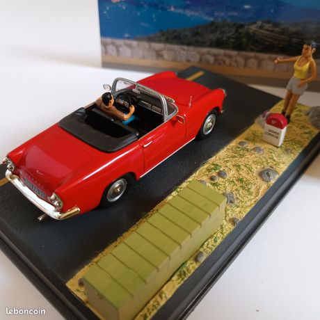 Modèle Réduit Altaya 1/43 - Simca 1501S 'La Route Bleue' étape 17 Lyon, Feu Rouge