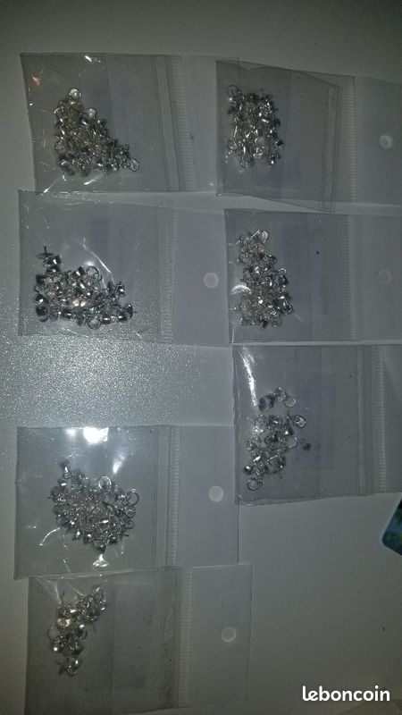 Lot de 86 coupelle et beliere en argent 925 (image 2)