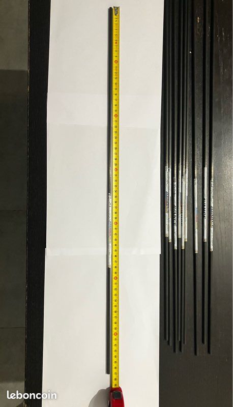 12 tubes carbone 4mm avance - easton archery (image 3)