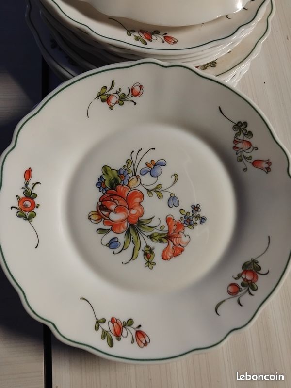 Lot De 6 Assiettes à Dessert Arcopal Vintage 1960/70 - Neuves En Boîte D'origine