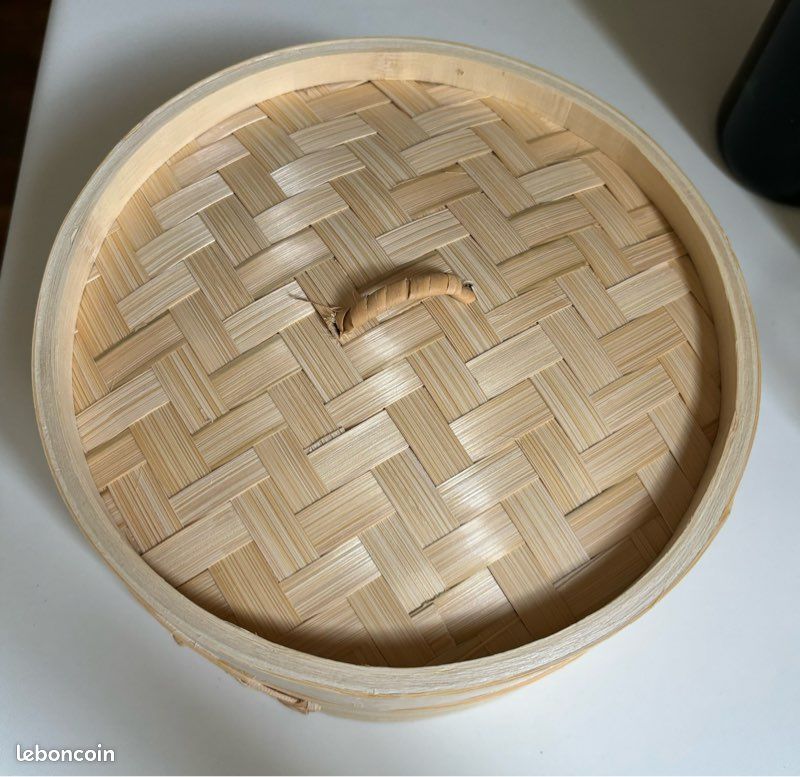 Panier à la vapeur en bambou (image 1)