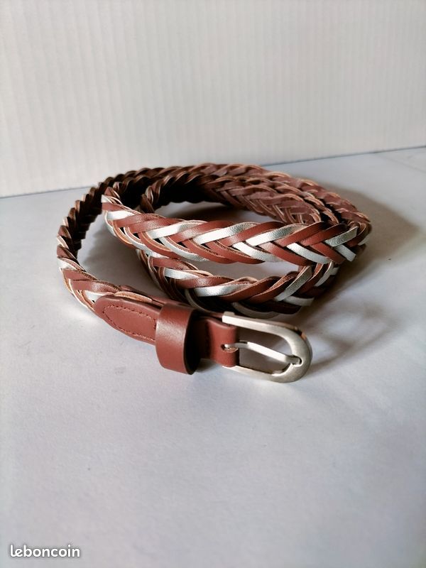 Ceinture tressée 100 cm (image 1)