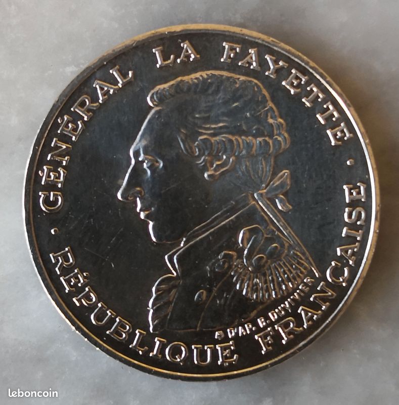 100 Francs La FAYETTE. 1987 Argent