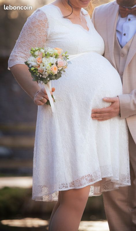 Robe mariée grossesse maternité Tiffanyrose Vêtements
