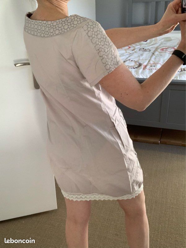 Robe été Sophyline T38 gris Clair très bon état (image 5)